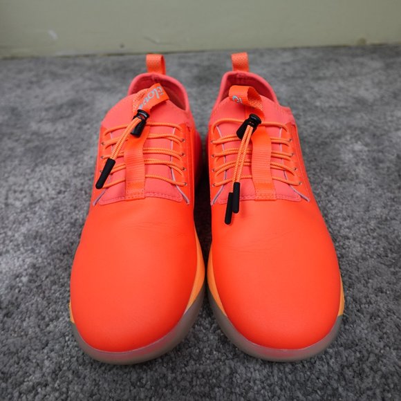 Clove Classic Shoes Womens Sneakers Work Neon Orange Nursing Running Walking - Picture 8 of 13